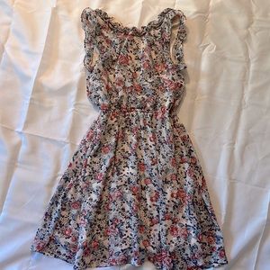 floral mini dress